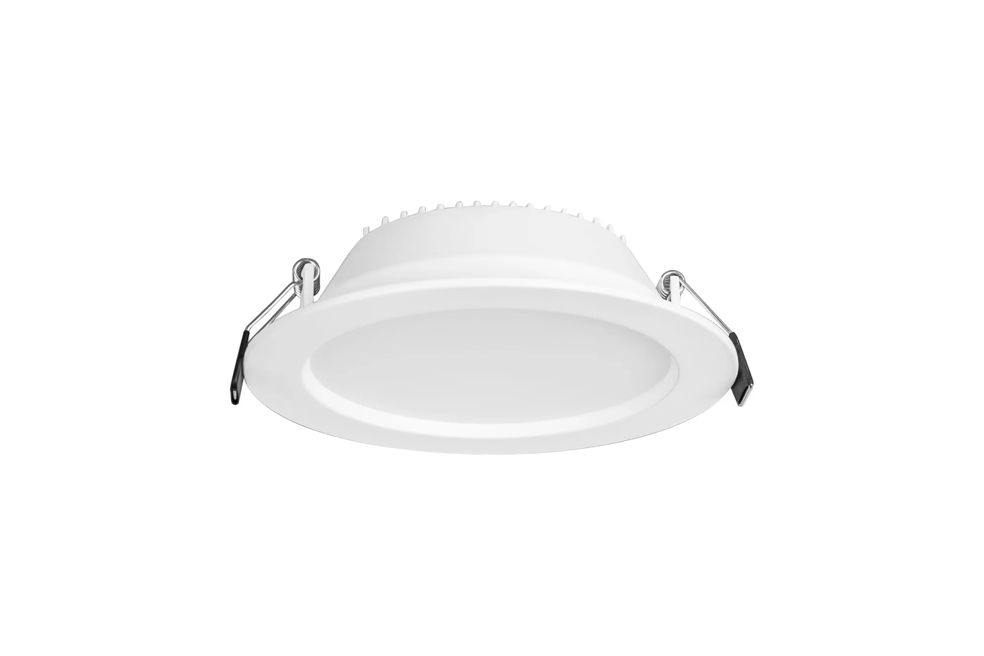 M9249  Nasao Recessed Spotlight, 15W LED, 2700/3200/4000K CCT, 1500lm, White, Cut Out 120mm, Driver Included